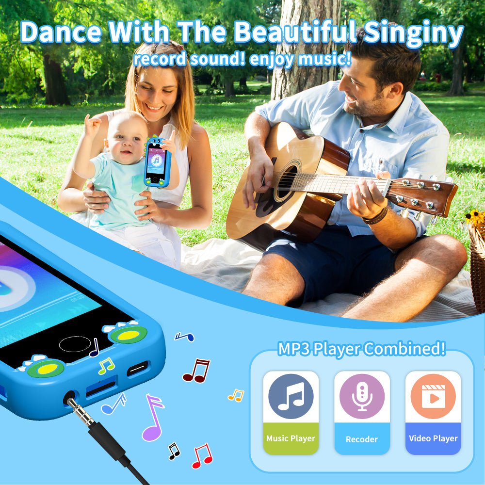 Children's mobile phone camera, touch screen, puzzle early education machine - MaxValue Phone