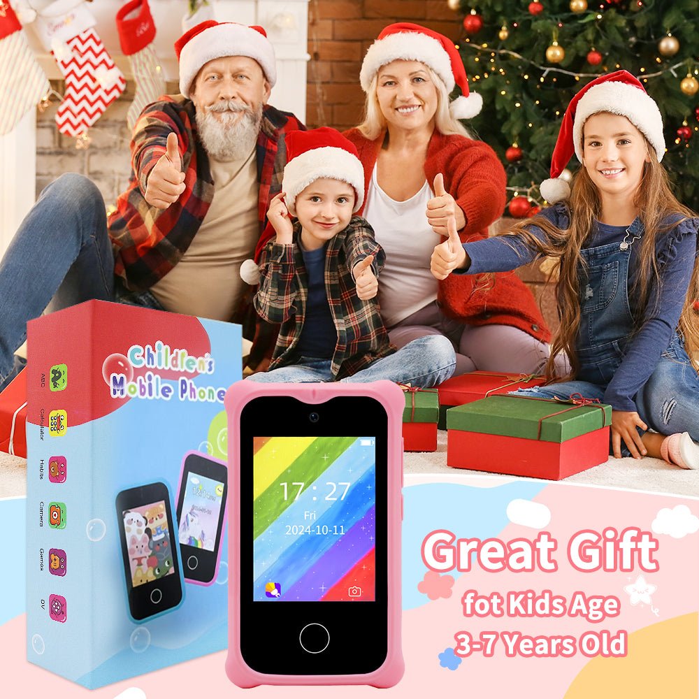 Children's mobile phone camera, touch screen, puzzle early education machine - MaxValue Phone